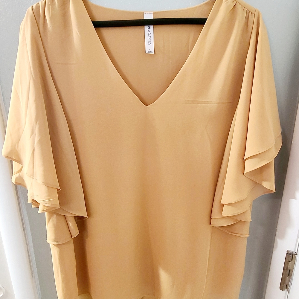 Batwing blouse perfect for fall!